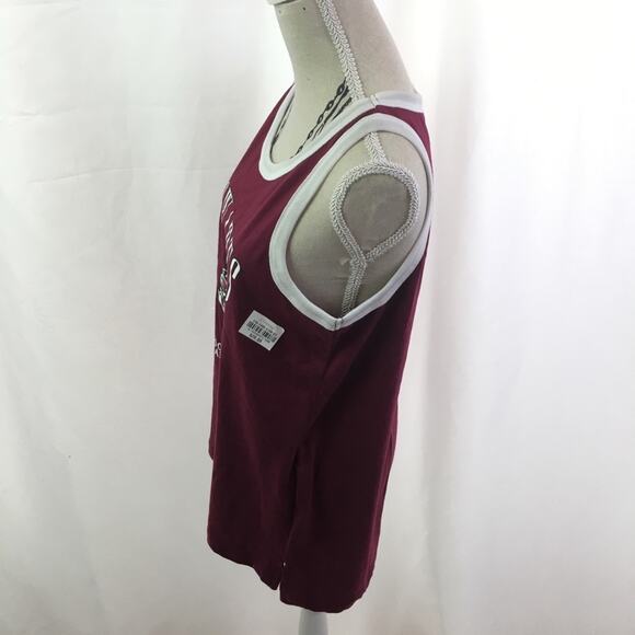 Harry Potter Hogwarts Crest Tank Maroon Juniors XS - Picture 7 of 11
